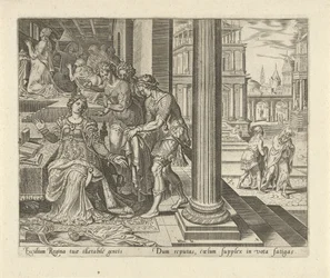 Esther Hears from Her Maids that Mordecai Wears Mourning Clothes (History of Esther series)