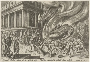 Jehu Destroys the Temple and the Image of Baal