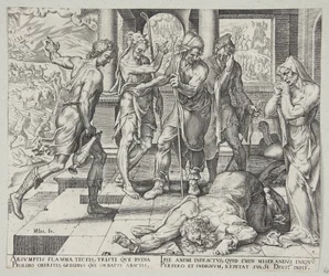Job Receiving the Ill-News of His Misfortunes