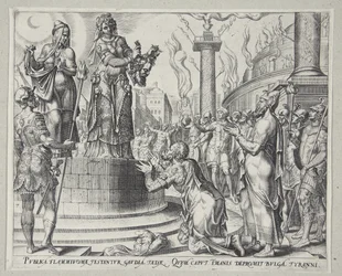 Judith Displaying the Head of Holofernes to the People of Bethulia