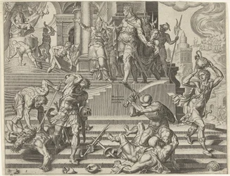 King Josiah Orders the Destruction of the Temple of Baal