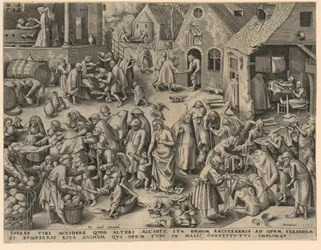 Charity (Charitas), Plate 3 from the series “The Seven Virtues”