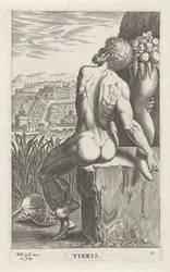 River God Tiber (series title: River and Sea Gods)