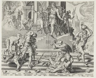 The Destruction of the Temple of Baal and the Slaughter of His Priests