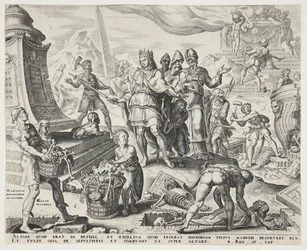 The Destruction of the Altar at Bethel and the Exhumation of the Bones from the Sepulchres