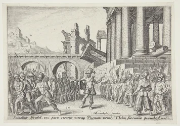 The People of Israel Divided Between Tibni and Omri