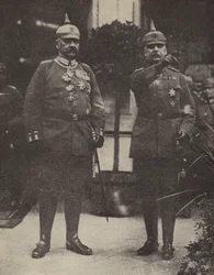 Field-Marshal von Hindenburg and General Ludendorff, German Army Commanders
