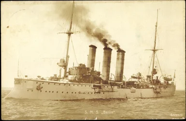 Photo Warships Germany, S. M. S. Berlin