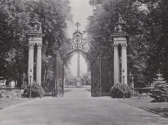 Potsdam, Entrance to the Park of Sanssouci