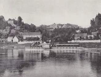 Rathen (b/w photo)