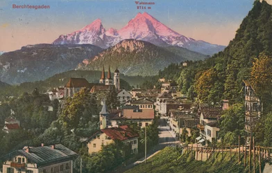 Watzmann Mountain in Berchtesgaden, Germany
