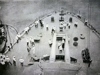 The fore-deck of the 