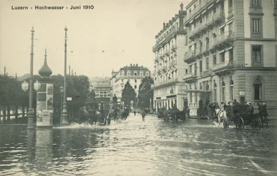 Floods, Lucerne, Switzerland