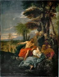 Saint John Baptist preaching in the desert