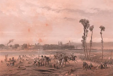 Meeting of Emperors of France and Austria in Villafranca di Verona