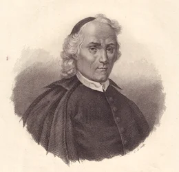 Portrait of Ludovico Antonio Muratori, copper engraving