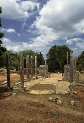 Relic chamber, Mihintale, near Anuradhapura, Sri Lanka