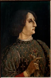Portrait of Galeazzo Maria Sforza, Duke of Milan