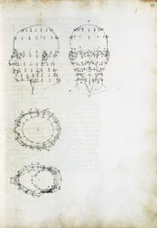 Construction and Geometric Projection of Head, Page from 