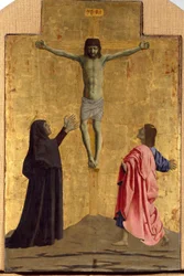 Polyptych of Mercy: the Virgin of Mercy, Surrounded by Saints (detail)