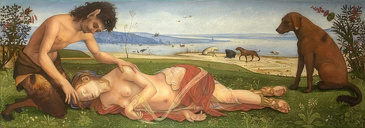 A Satyr Mourns a Nymph