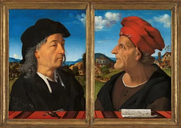 Portraits of Giuliano and Francesco Giamberti da Sangallo