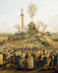 Festival of the Supreme Being at the Champ de Mars (detail)