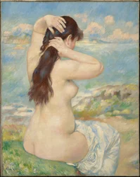 Bather Arranging Her Hair