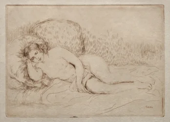 Nude Woman Reclining
