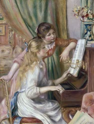Young Girls at the Piano
