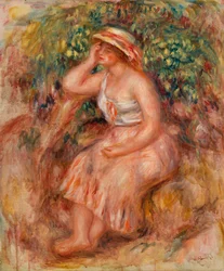 Woman Daydreaming