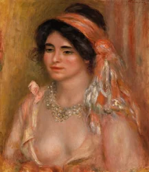 Woman with Black Hair (Young Woman with Black Hair, Bust)