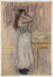 Young Woman at her Toilette