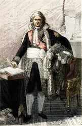 Portrait of Jean Etienne Marie Portalis. French jurist and politician (1746-1807) based on Pierre Gautherot