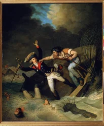 The Death of Leopold of Brunswick During a Flood in 1785