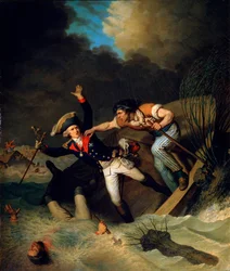 The Death of Duke Leopold of Brunswick During a Flood in Brunswick, Germany, 1785