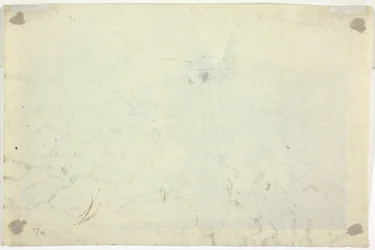 Sketch of Garden with a Ladder