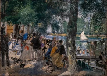 Bathing on the Seine (La Grenouillère)