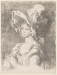 Bust of a Young Girl Mlle. Dieterlé