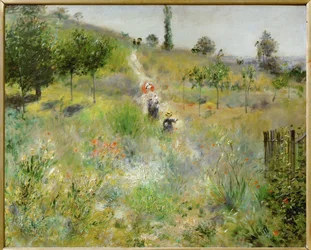 Path Climbing Through Tall Grass