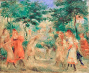 Children in the Garden of Montmartre