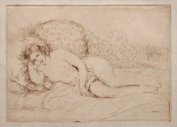 Nude Woman Reclining