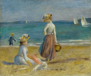Figures on the Beach, 1890