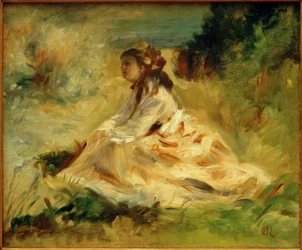 Woman in a Meadow (Lise Tréhot)
