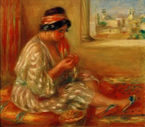 Gabrielle in Algerian Costume