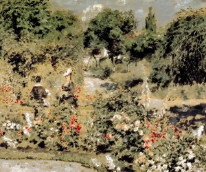 Garden in Fontenay-aux-Roses, c.1873-74