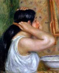 Girl Combing her Hair, 1907-8