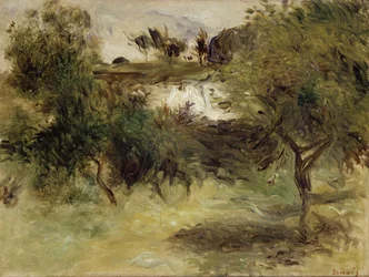 Landscape with Trees