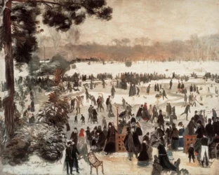 Skating at Longchamps