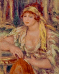 Madame Renoir with Yellow Turban